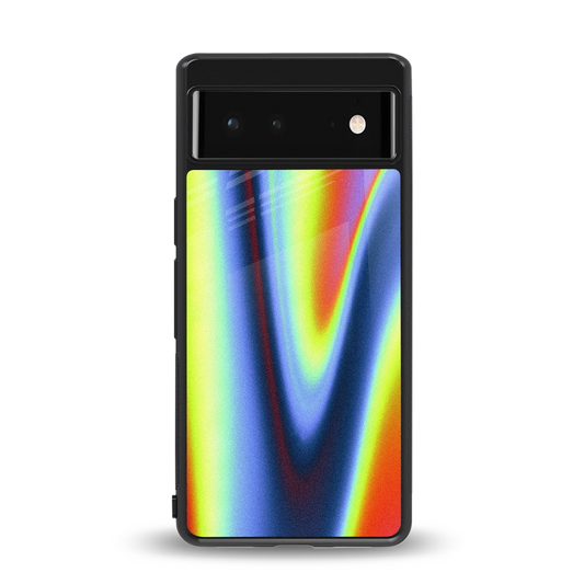 Luminous Aura back phone cover | glass case for google pixel 6