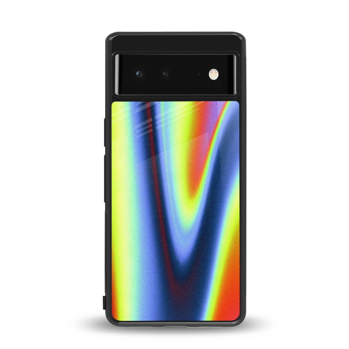 Luminous Aura back phone cover | glass case for google pixel 6a