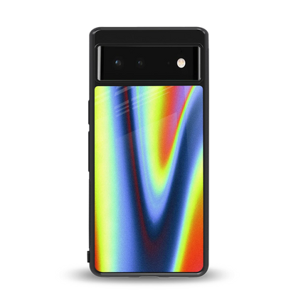 Luminous Aura back phone cover | glass case for google pixel 6a