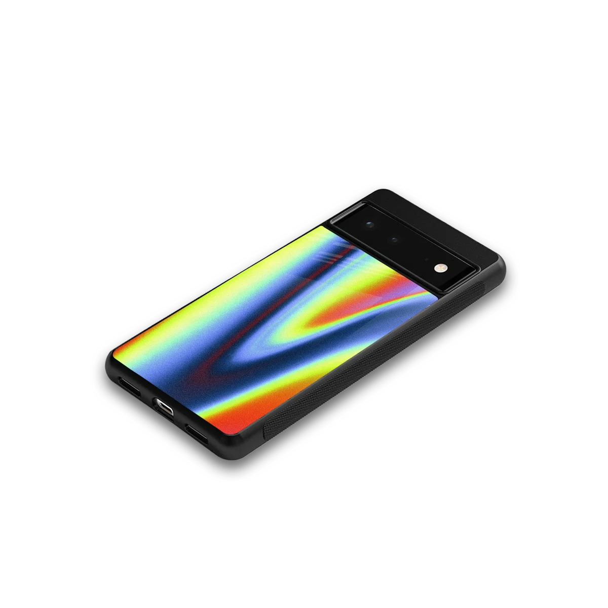Luminous Aura google pixel 6 mobile cover | shockproof glass phone case