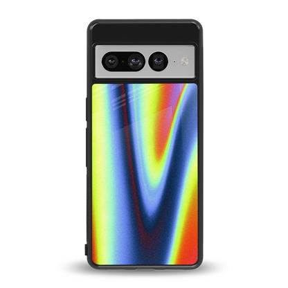 Luminous Aura back phone cover | glass case for google pixel 7 pro
