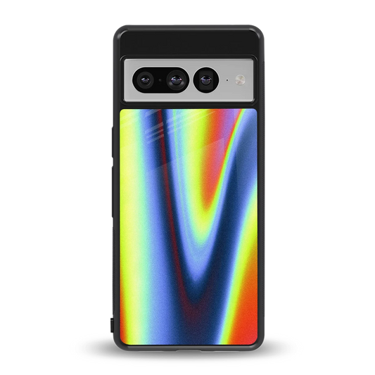 Luminous Aura back phone cover | glass case for google pixel 7 pro