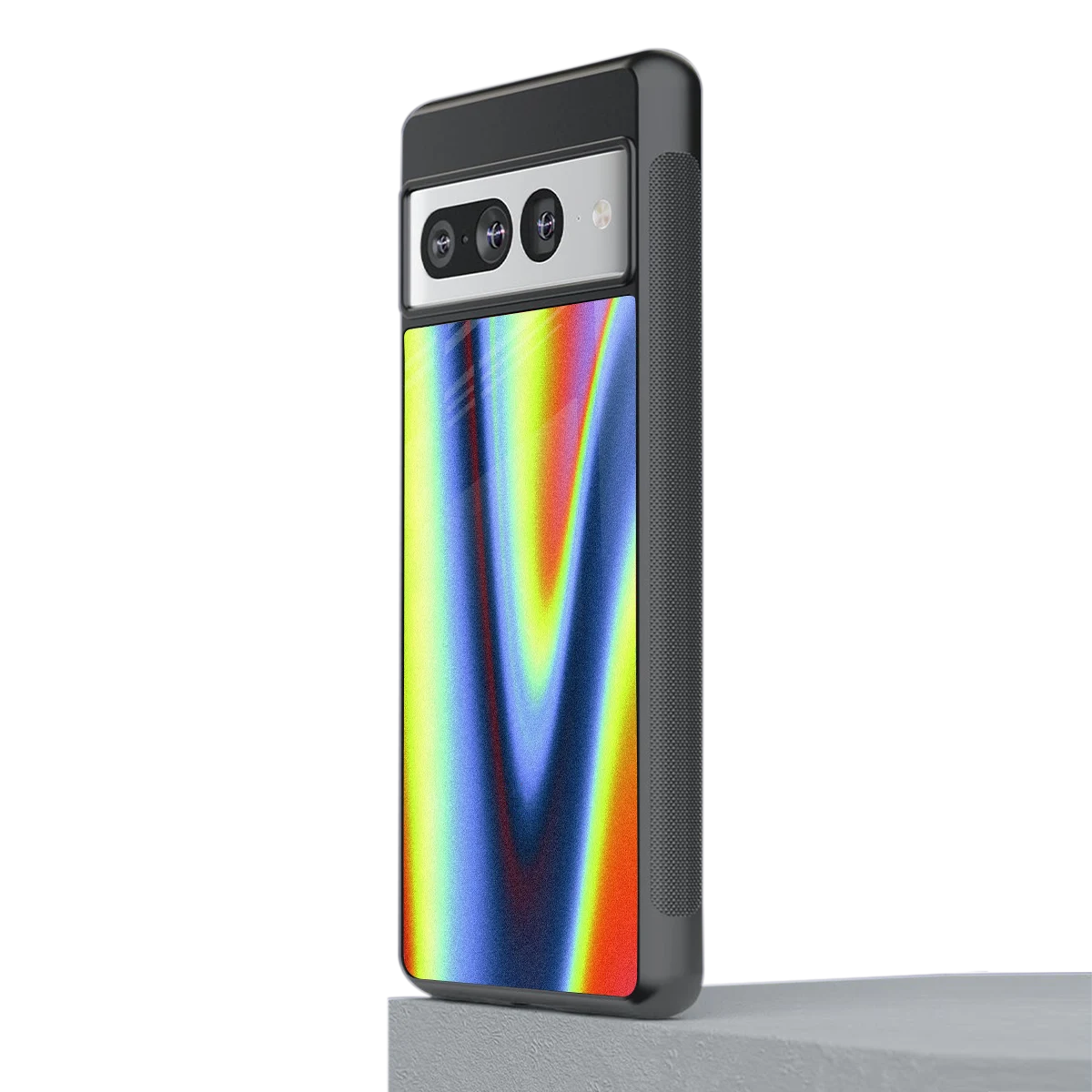 Luminous Aura stylish phone case for google pixel 7 pro | glossy glass and slim fit