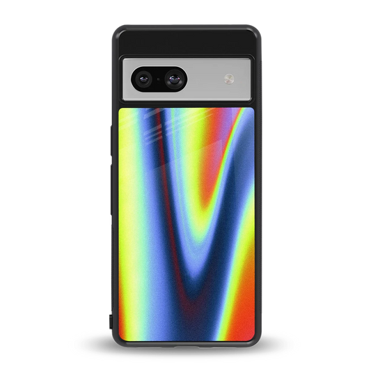 Luminous Aura back phone cover | glass case for google pixel 7a