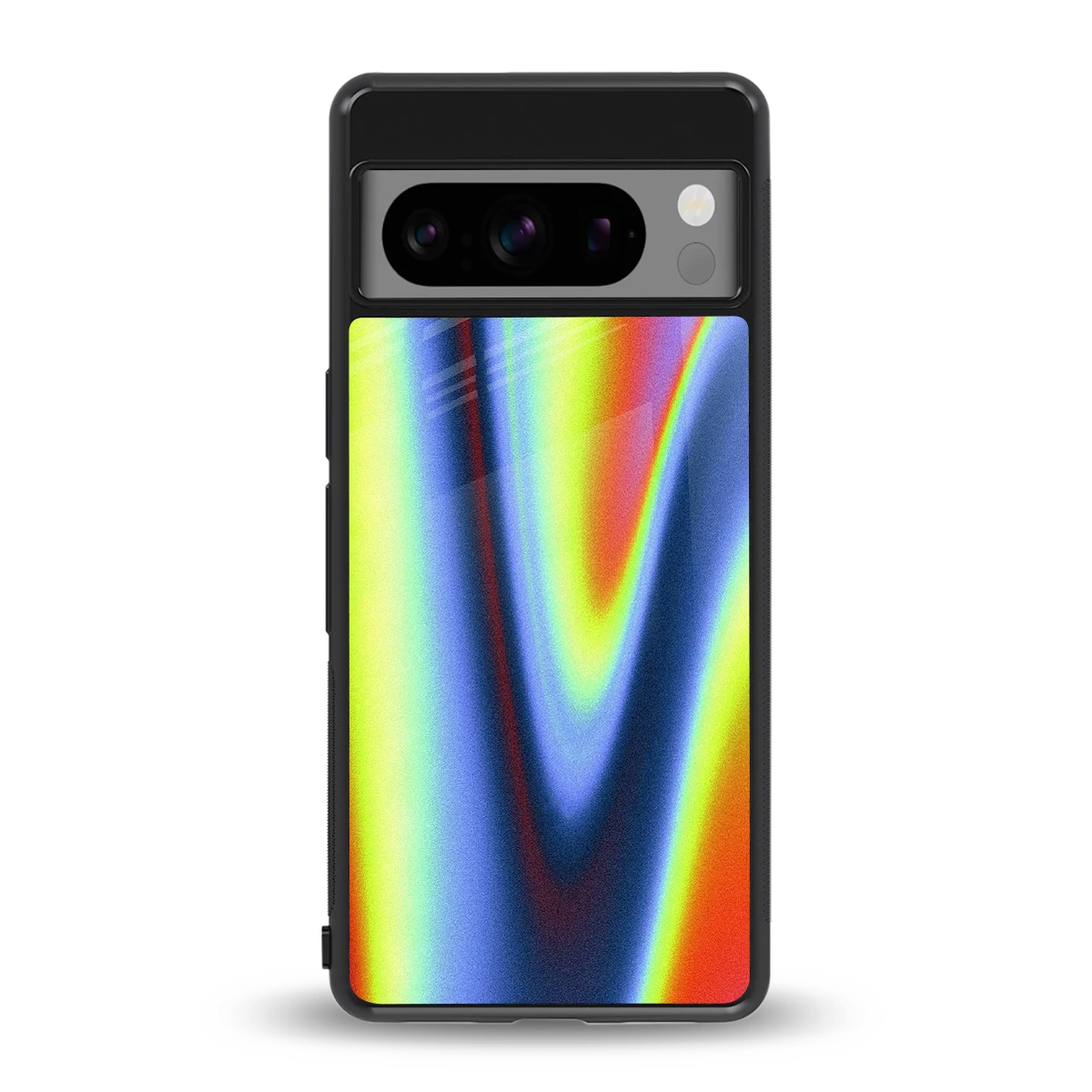 Luminous Aura back phone cover | glass case for google pixel 8 pro