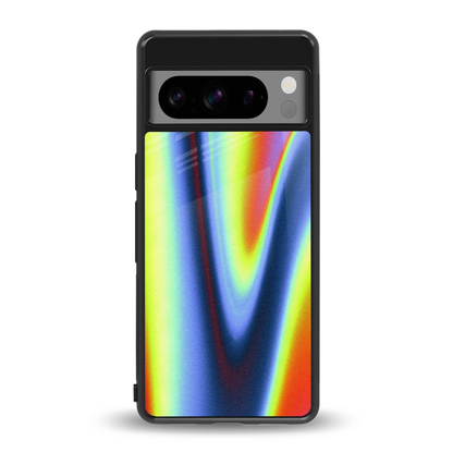 Luminous Aura back phone cover | glass case for google pixel 8 pro