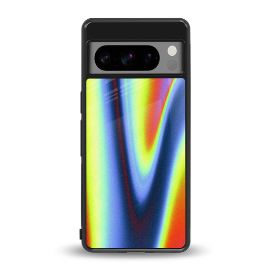 Luminous Aura back phone cover | glass case for google pixel 8 pro