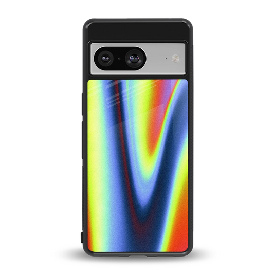 Luminous Aura back phone cover | glass case for google pixel 8