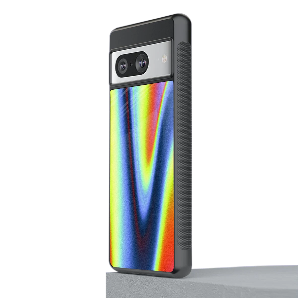 Luminous Aura stylish phone case for google pixel 8 | glossy glass and slim fit