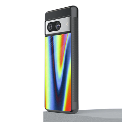 Luminous Aura stylish phone case for google pixel 8 | glossy glass and slim fit