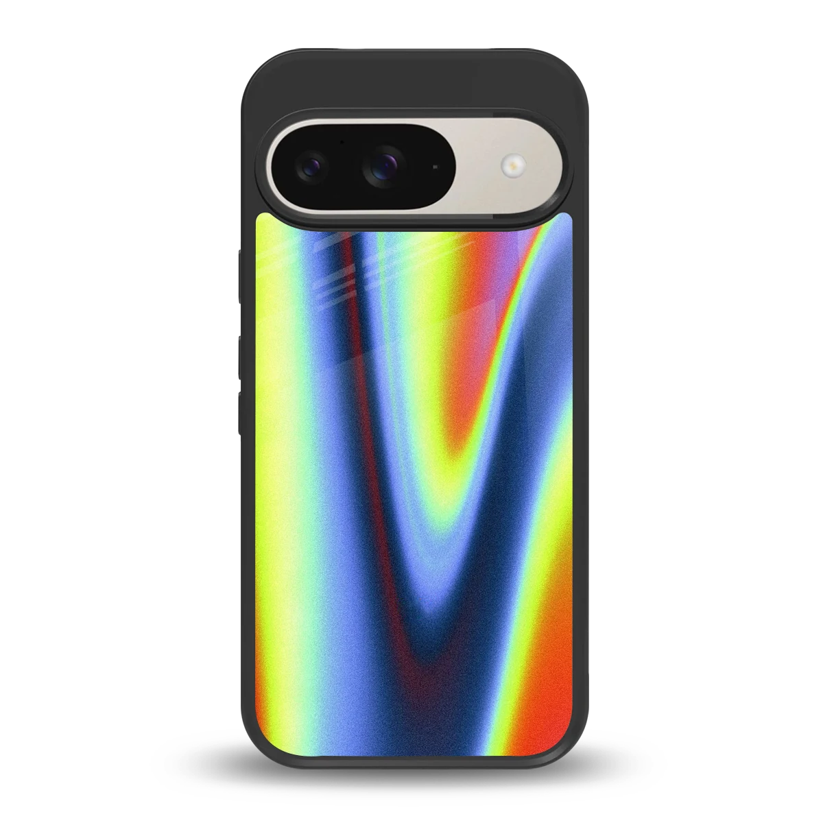 Luminous Aura back phone cover | glass case for google pixel 9