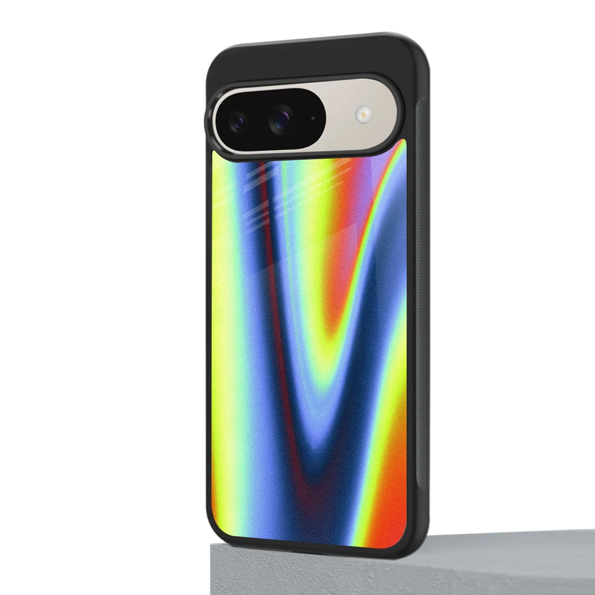 Luminous Aura google pixel 9 mobile cover | shockproof glass phone case