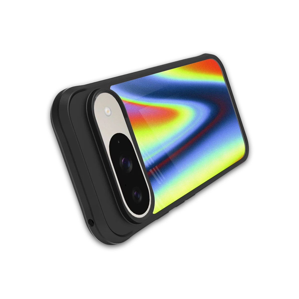 Luminous Aura stylish phone case for google pixel 9 | glossy glass and slim fit