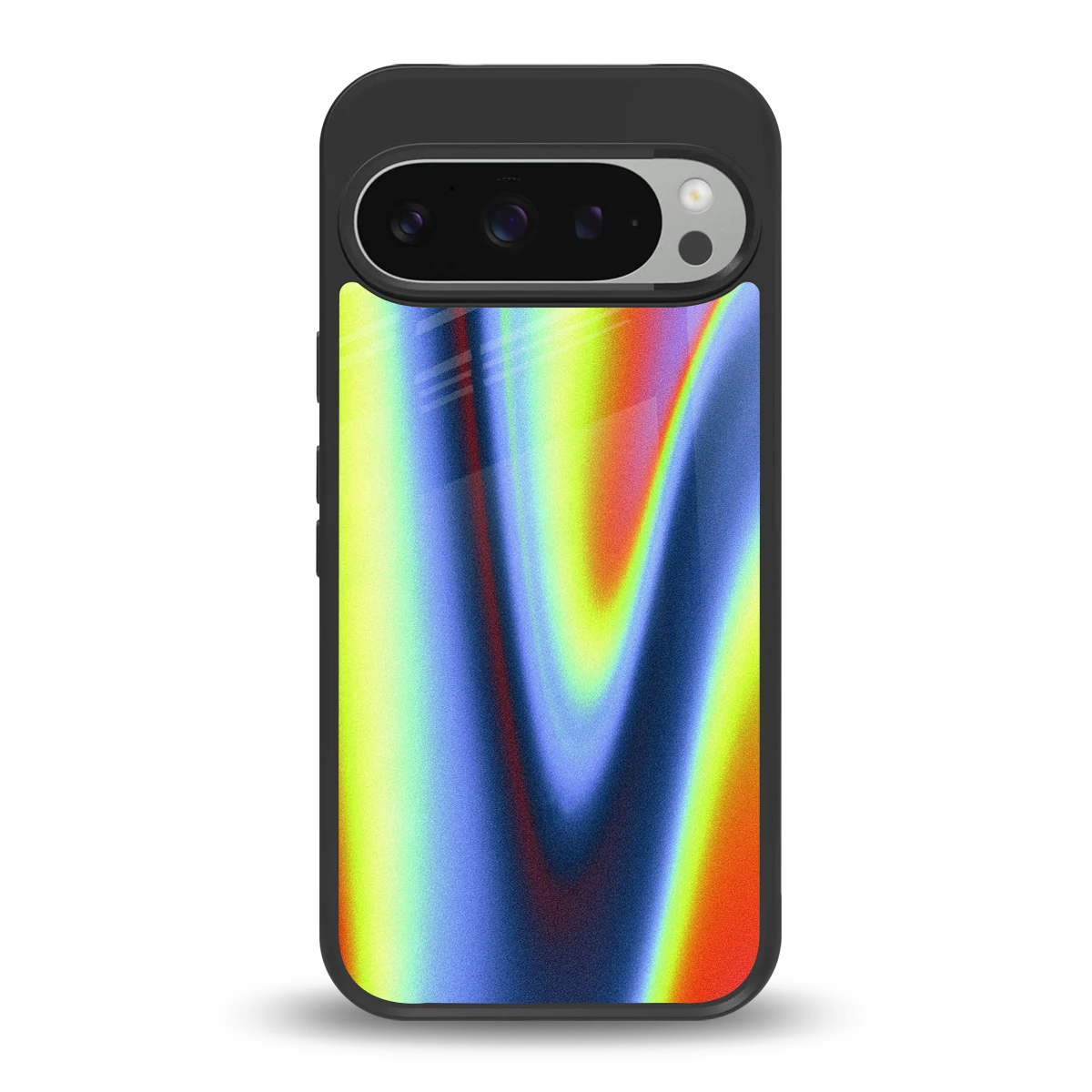 Luminous Aura back phone cover | glass case for google pixel 9 pro