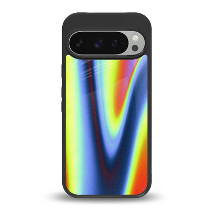 Luminous Aura back phone cover | glass case for google pixel 9 pro