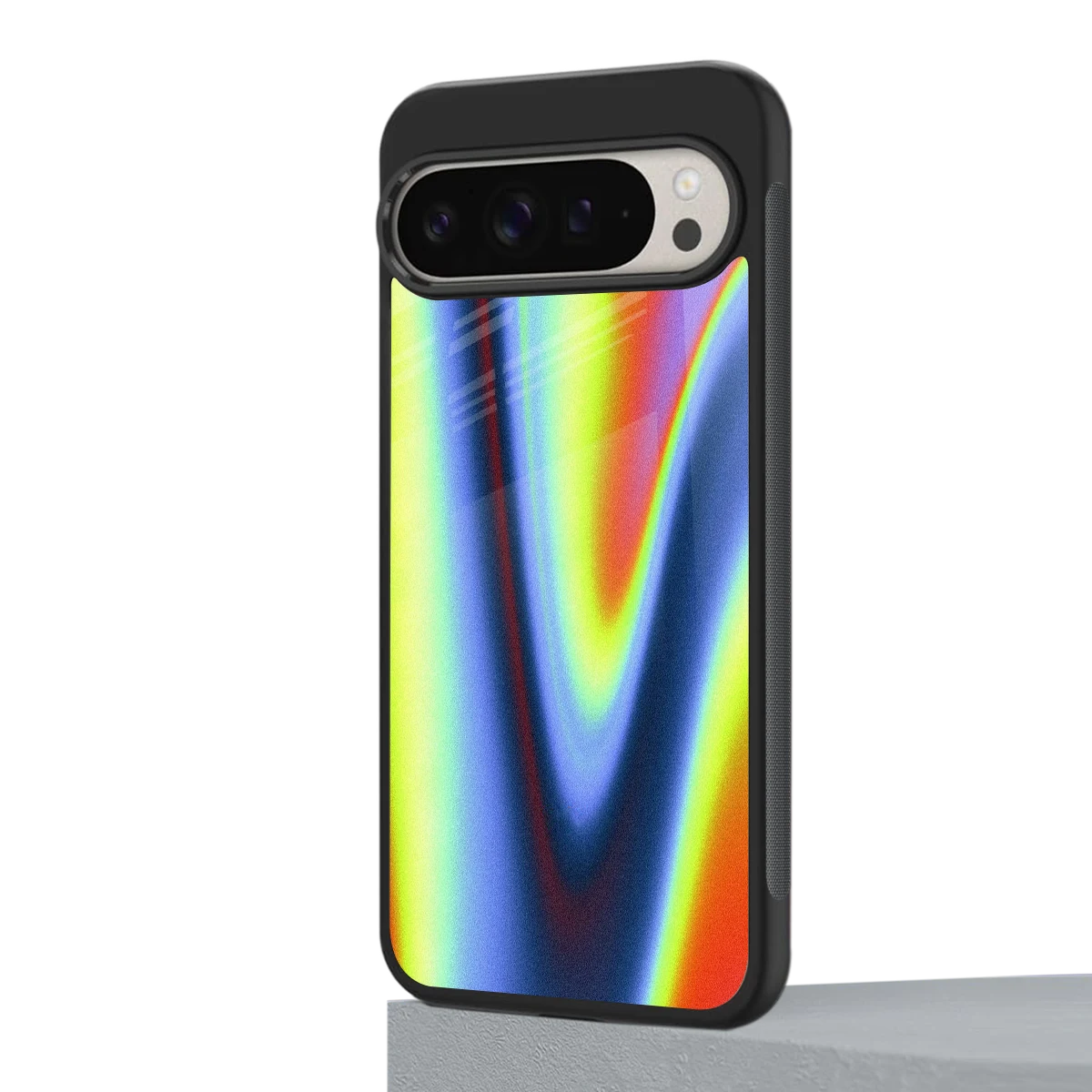 Luminous Aura google pixel 9 pro mobile cover | shockproof glass phone case