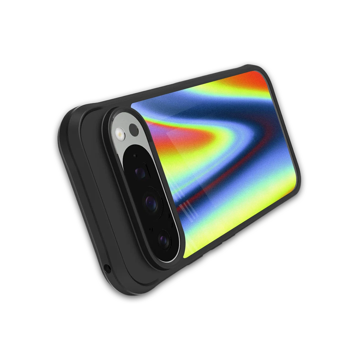 Luminous Aura stylish phone case for google pixel 9 pro | glossy glass and slim fit