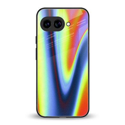 Luminous Aura back phone cover | glass case for google pixel 10a