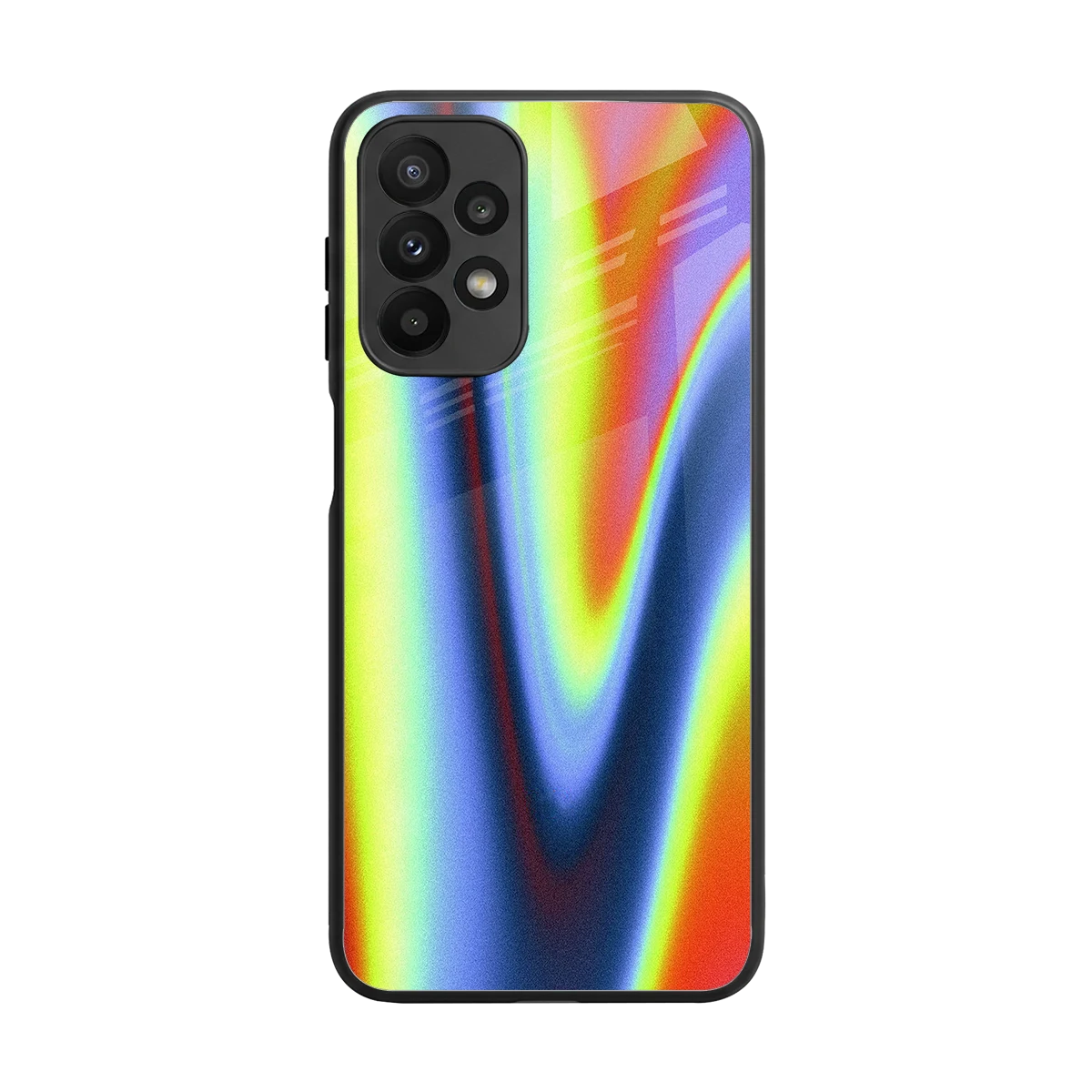 Luminous Aura back phone cover | glass case for samsung galaxy a23