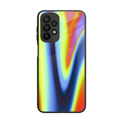 Luminous Aura back phone cover | glass case for samsung galaxy a23