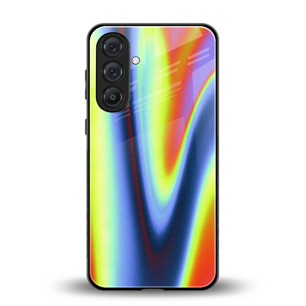 Luminous Aura back phone cover | glass case for samsung galaxy a55 5g