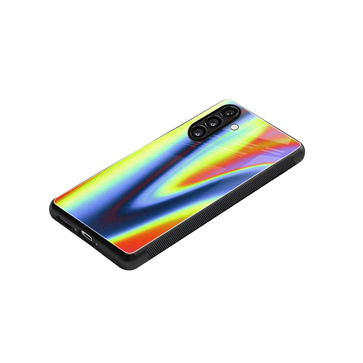 Luminous Aura stylish phone case for samsung galaxy m36 5g | glossy glass and slim fit