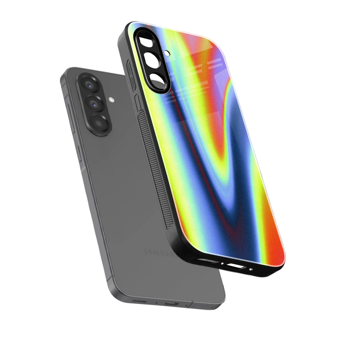 Luminous Aura sleek samsung galaxy a17 5g cover with tempered glass back and TPU edges