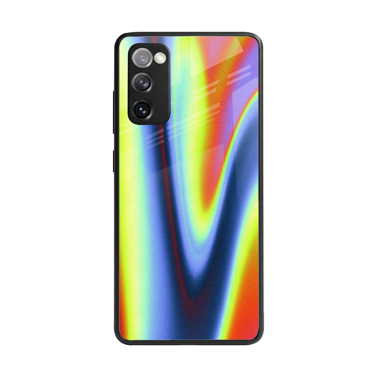 Luminous Aura back phone cover | glass case for samsung galaxy s20 fe