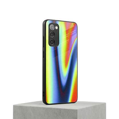 Luminous Aura samsung galaxy s20 fe mobile cover | shockproof glass phone case