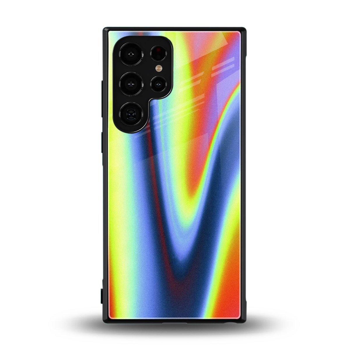 Luminous Aura back phone cover | glass case for samsung galaxy s23 ultra