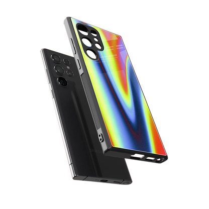 Luminous Aura sleek samsung galaxy s23 ultra cover with tempered glass back and TPU edges