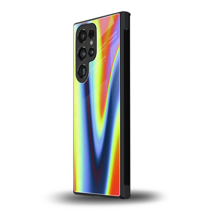 Luminous Aura samsung galaxy s23 ultra mobile cover | shockproof glass phone case