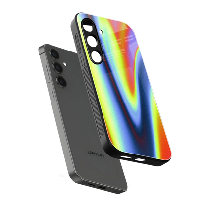 Luminous Aura sleek samsung galaxy s23 plus cover with tempered glass back and TPU edges