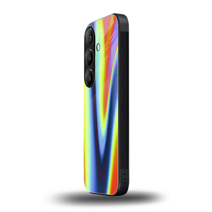 Luminous Aura samsung galaxy s24 mobile cover | shockproof glass phone case