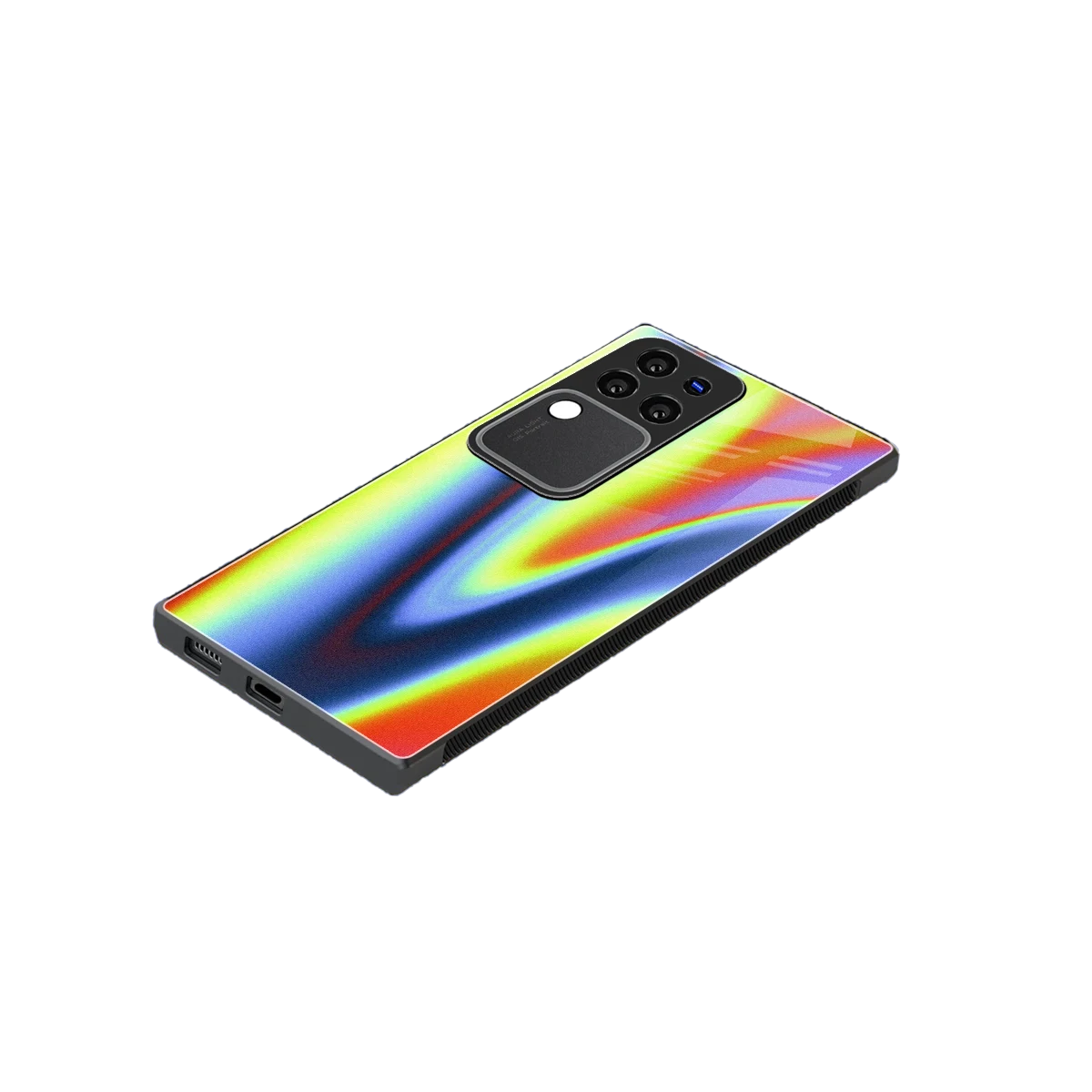 Luminous Aura stylish phone case forvivo v30 pro | glossy glass and slim fit
