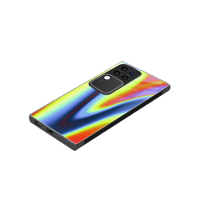 Luminous Aura stylish phone case forvivo v30 pro | glossy glass and slim fit