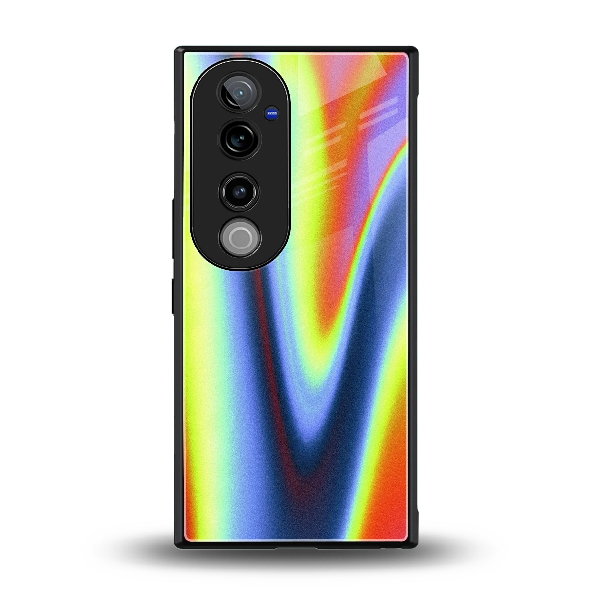 Luminous Aura back phone cover | glass case for vivo v40 pro