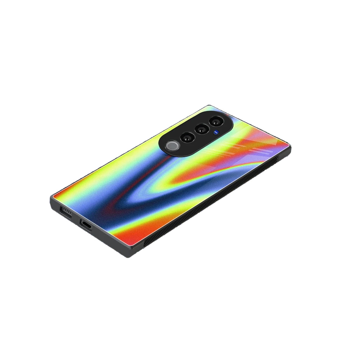 Luminous Aura stylish phone case for vivo v40 pro | glossy glass and slim fit