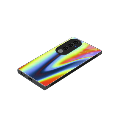 Luminous Aura stylish phone case for vivo v40 pro | glossy glass and slim fit