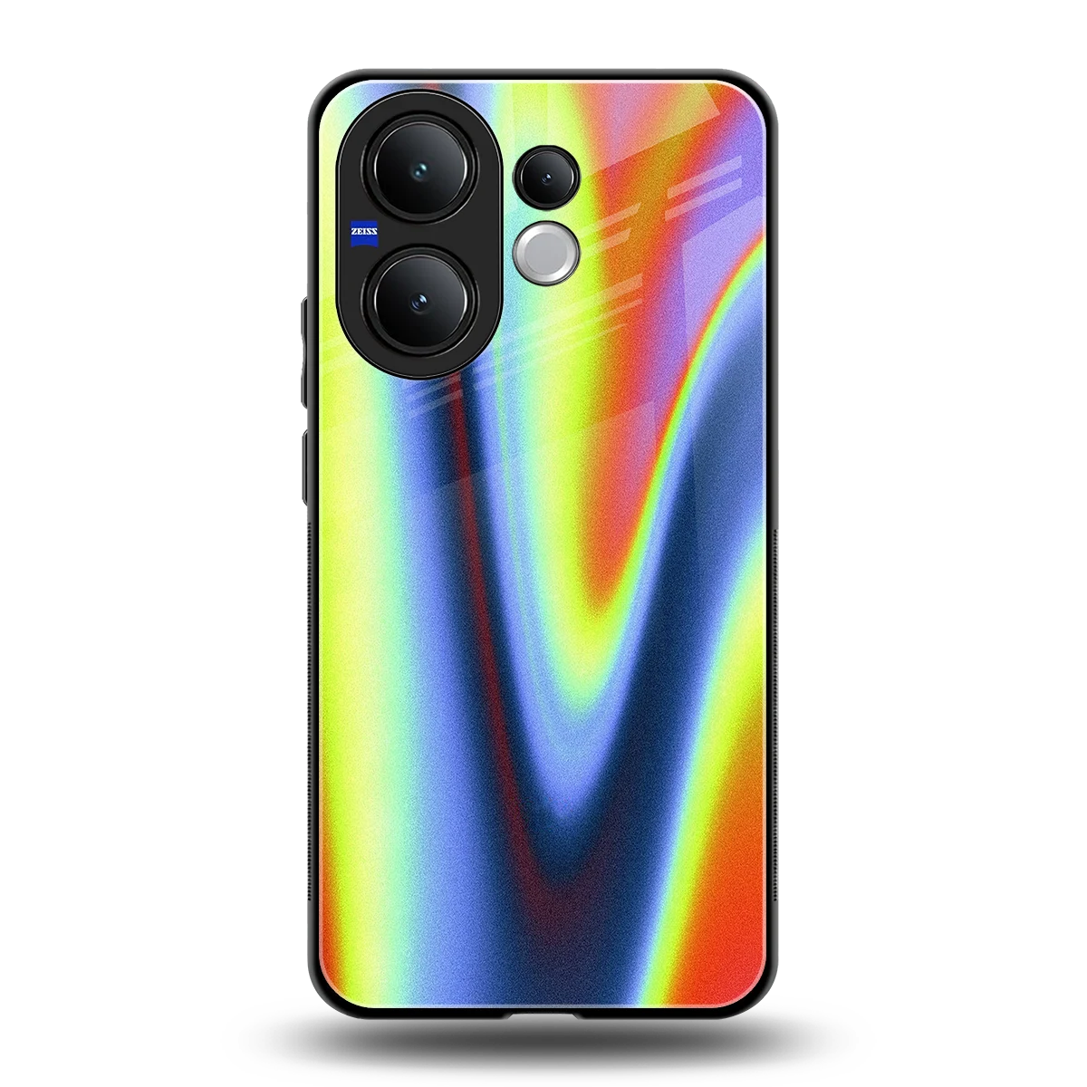 Luminous Aura back phone cover | glass case for vivo v60