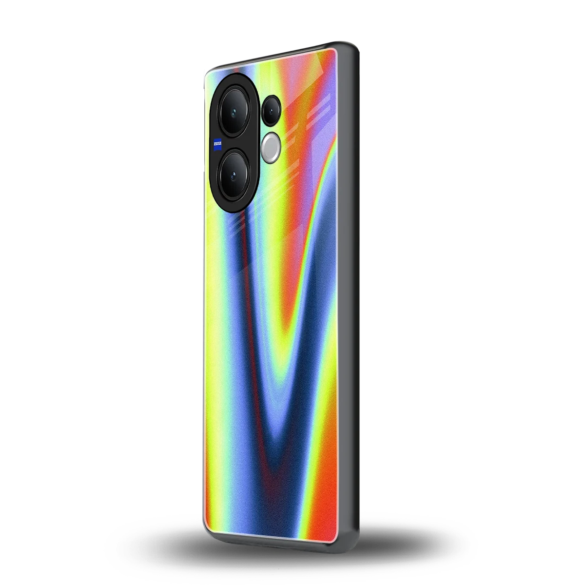 Luminous Aura vivo v60 mobile cover | shockproof glass phone case