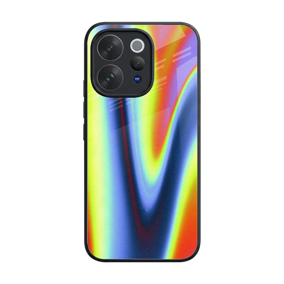Luminous Aura back phone cover | glass case for vivo v70