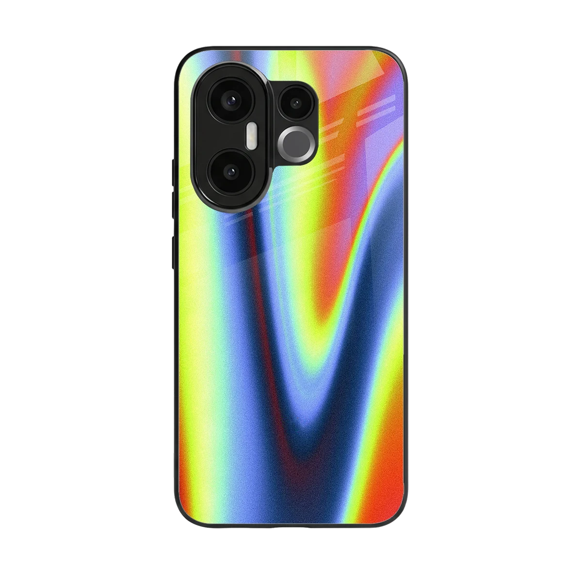 Luminous Aura back phone cover | glass case for vivo x200 fe