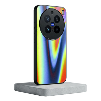 Luminous Aura vivo x200 pro mobile cover | shockproof glass phone case