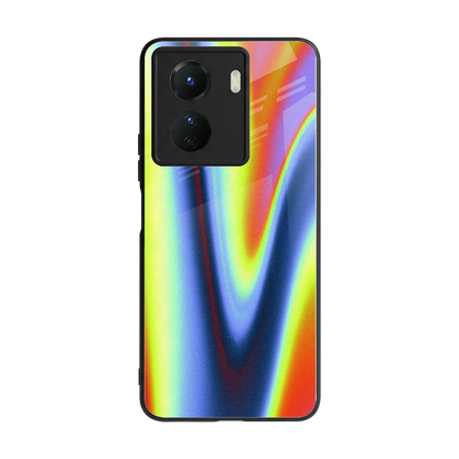 Luminous Aura back phone cover | glass case for vivo y16