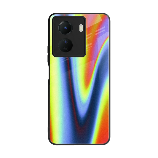 Luminous Aura back phone cover | glass case for vivo y16