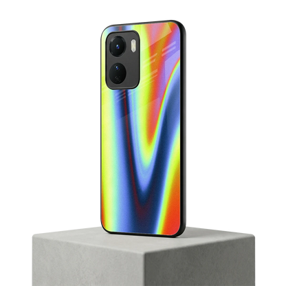 Luminous Aura vivo y16 mobile cover | shockproof glass phone case