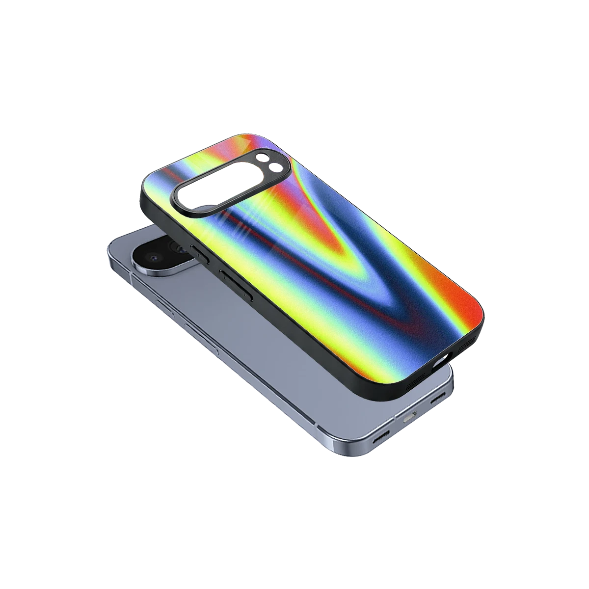 Luminous Aura sleek google pixel 10 pro cover with tempered glass back and TPU edges