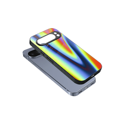 Luminous Aura sleek google pixel 10 pro cover with tempered glass back and TPU edges