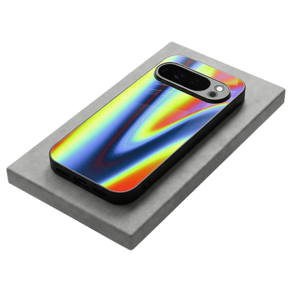 Luminous Aura stylish phone case for google pixel 10 pro | glossy glass and slim fit